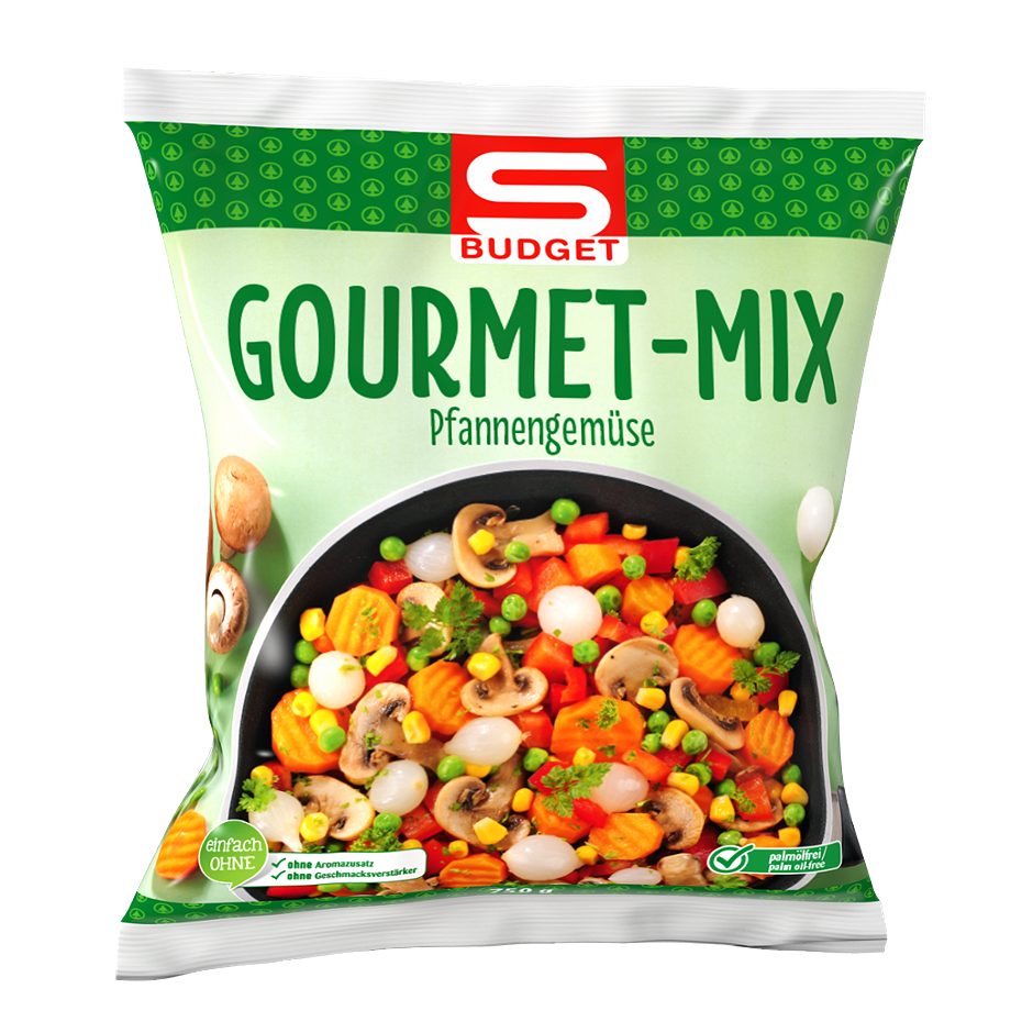 S-BUDGET Gourmet-Mix Pfannengemüse 750 G