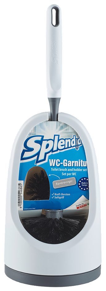 Splendid WC-Garnitur mit Randreiniger hängend