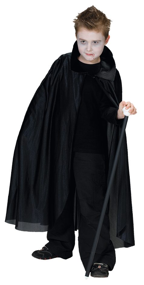 PartyXPeople Cape lang mit Kragen für Kinder Gr.128