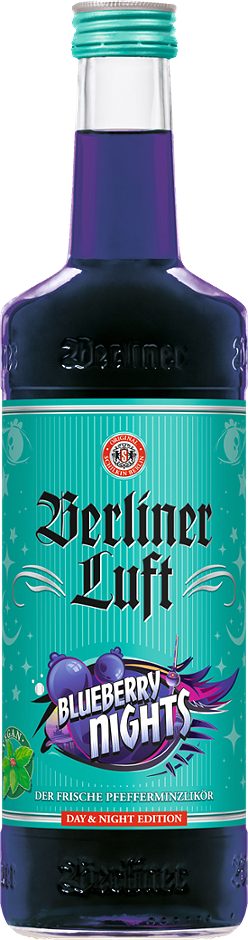 Berliner Luft Blueberry Night Pfefferminzlikör 0,7 L