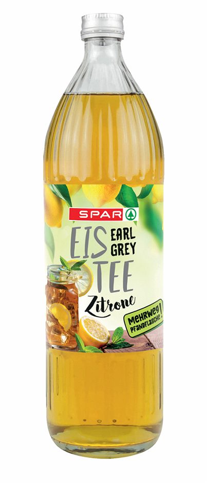 SPAR Eistee Earl Grey Zitrone 1 L MEHRWEG
