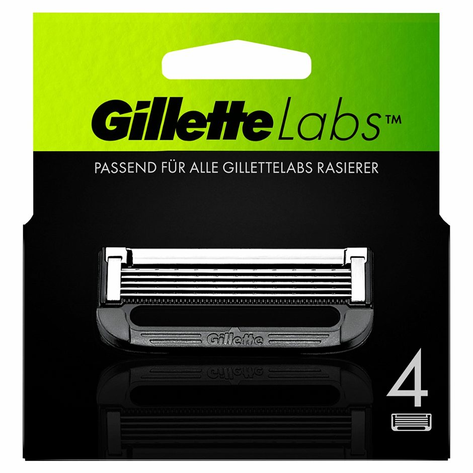 Gillette Ersatzklingen Labs 4 Stück