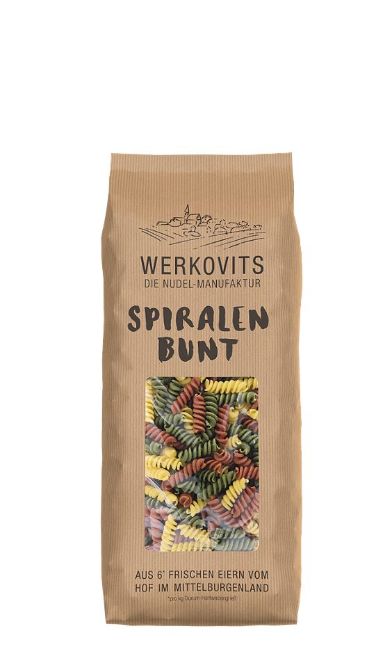 Werkovits Spiralen bunt 250 G