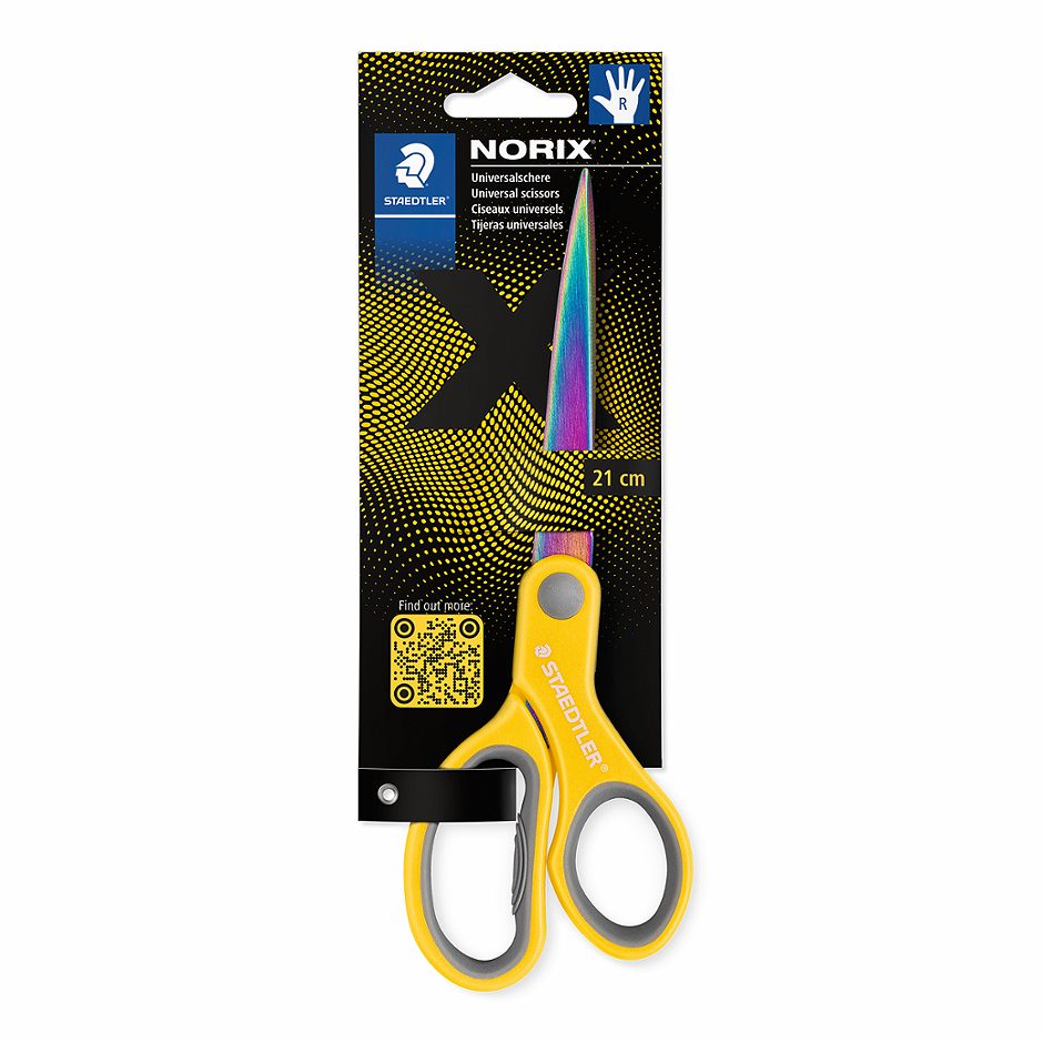 Staedtler Schere Norix 21cm, gelb