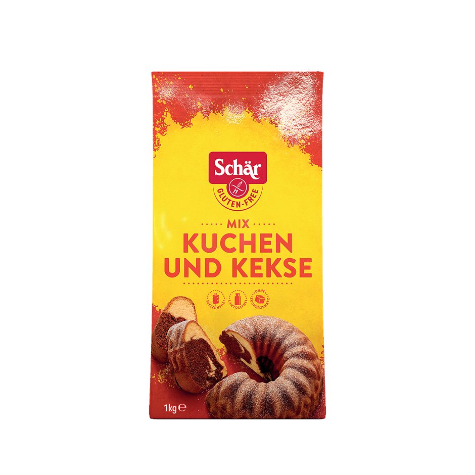 Schär Mix Kuchen und Kekse glutenfreie Mehlmischung 1 KG