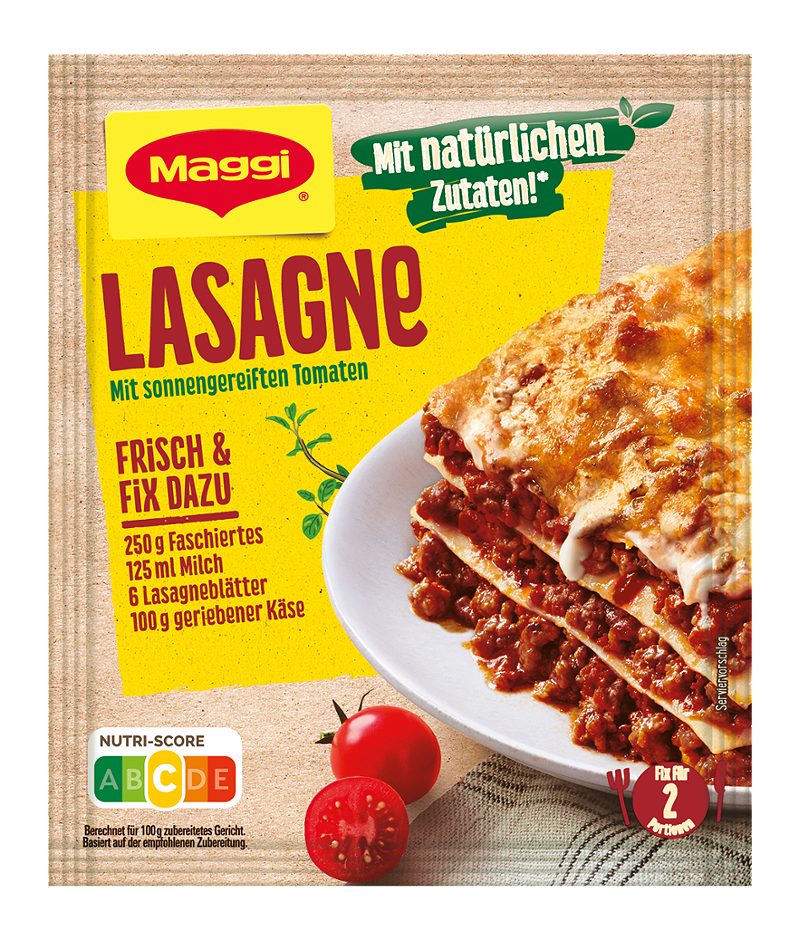 Maggi Fix für Lasagne
