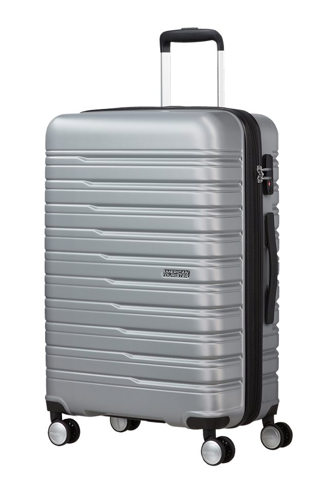 American Tourister Flashline Spinner Silver 67cm