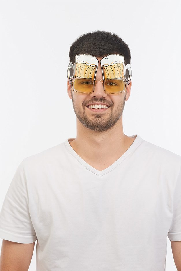 Blaschek Brille Bierglas