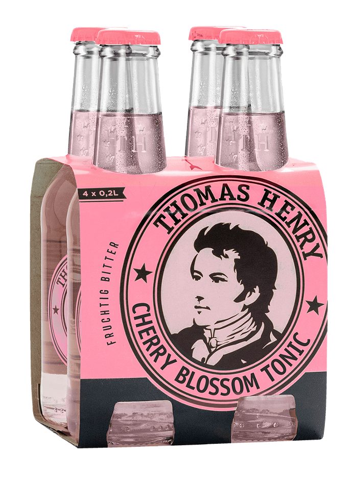 Thomas Henry Cherry Blossom Tonic 4x0,2l 0,8 L EINWEG ohne Pfand