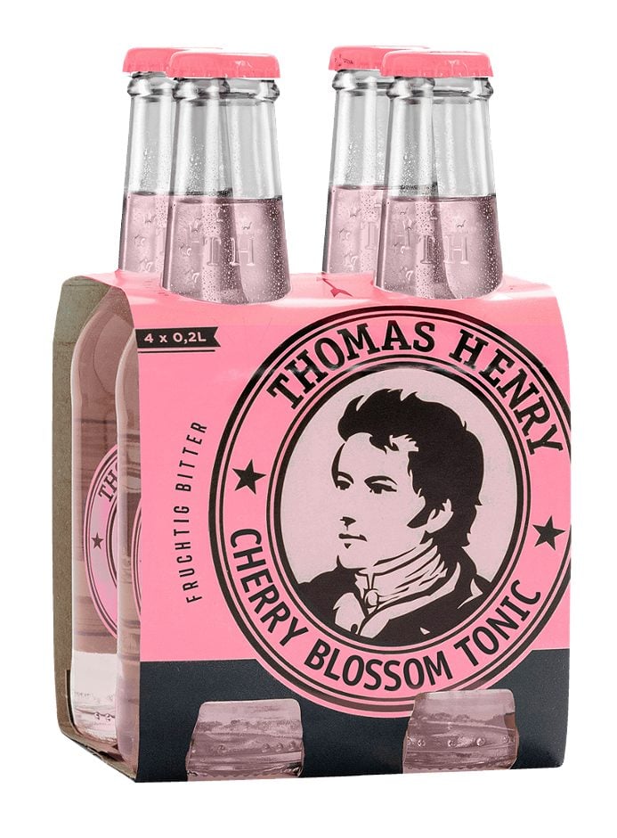 Thomas Henry Cherry Blossom Tonic 4x0,2l 0,8 L EINWEG ohne Pfand