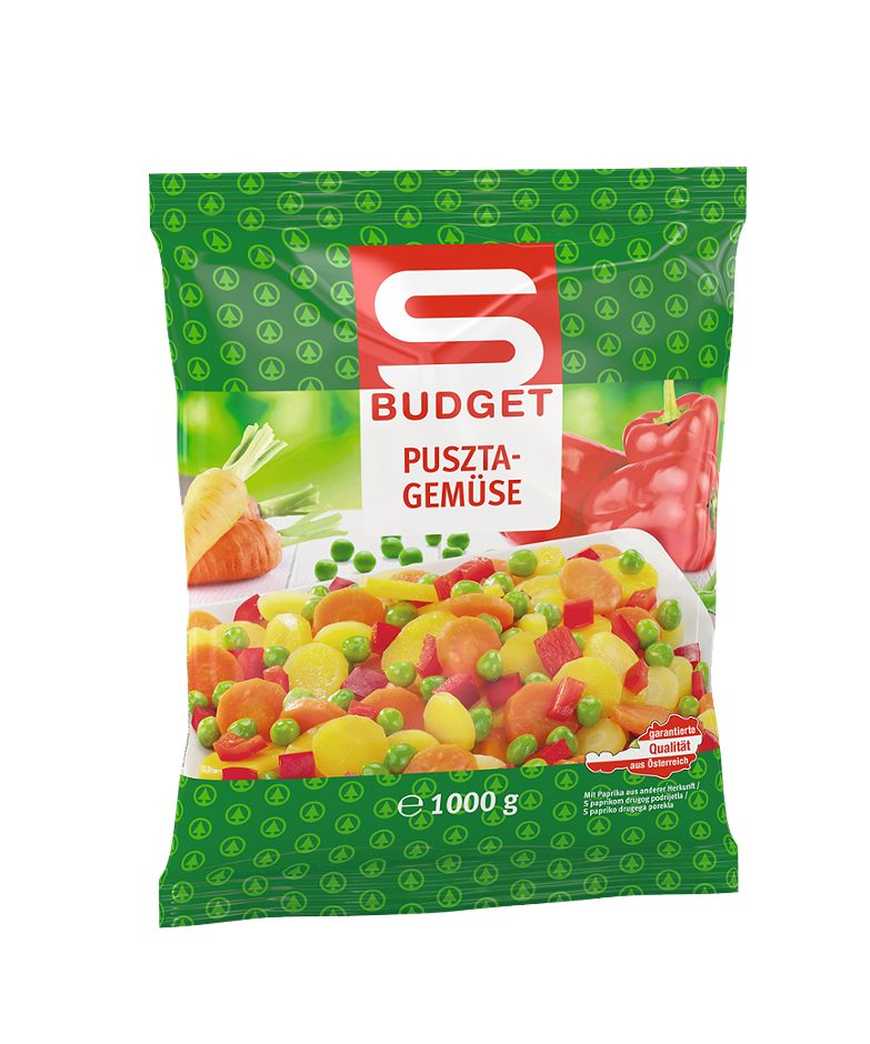 S-BUDGET Puszta-Gemüse 1 KG