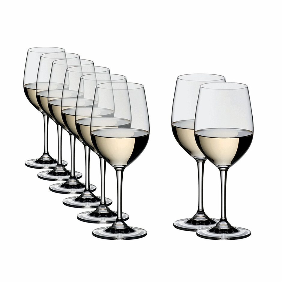 Riedel Vinum Weinglas Viognier/Chardonnay 8er-Set