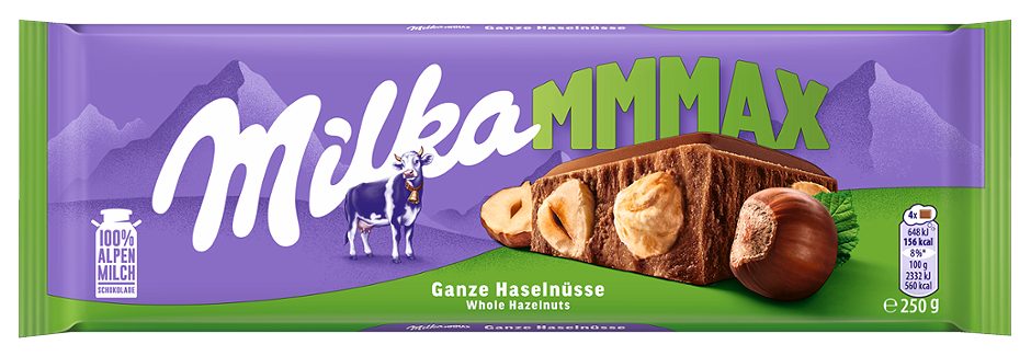 Milka Alpenmilch Schokolade Ganznuss 250 G