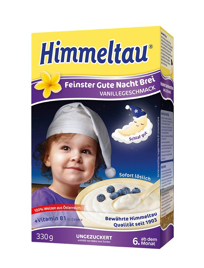 Himmeltau Feinster Gute Nacht Brei Vanillegeschmack 330 G