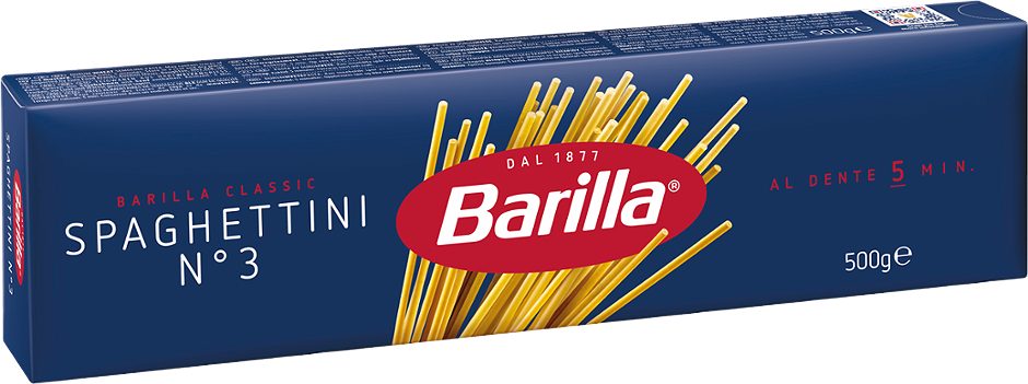 Barilla Classic Spaghettini N°3 500 G