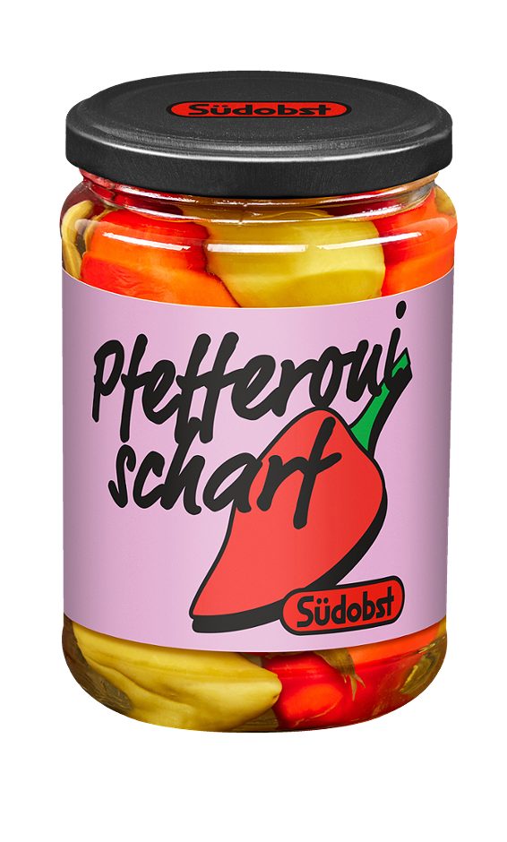Südobst Pfefferoni scharf 320 G