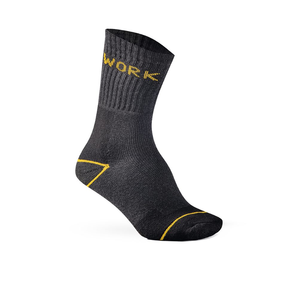 pascarel Herren Worker Socken grau, 39/42 3er
