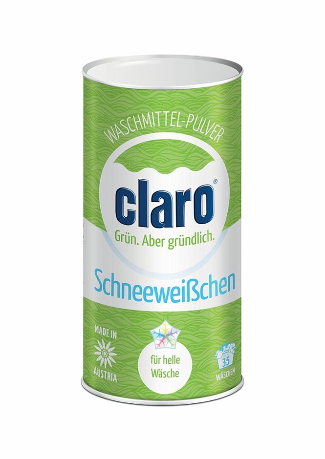 Claro Waschmittel-Pulver Schneeweißchen 35WG