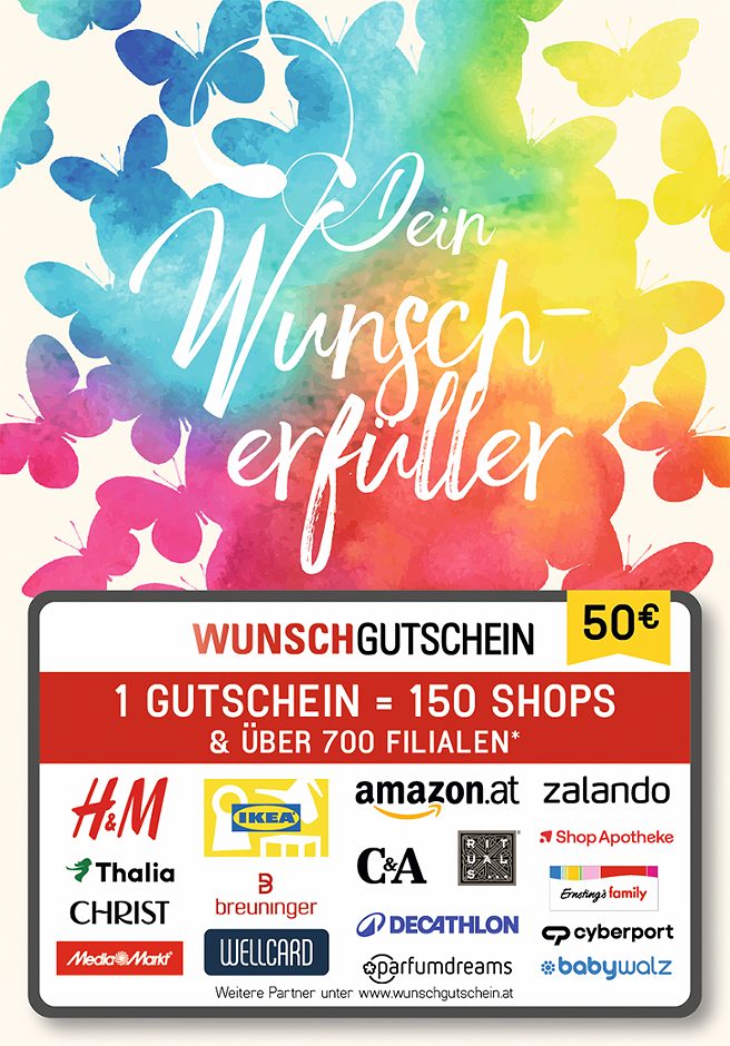 Wunschgutschein Gutschein 50 €
