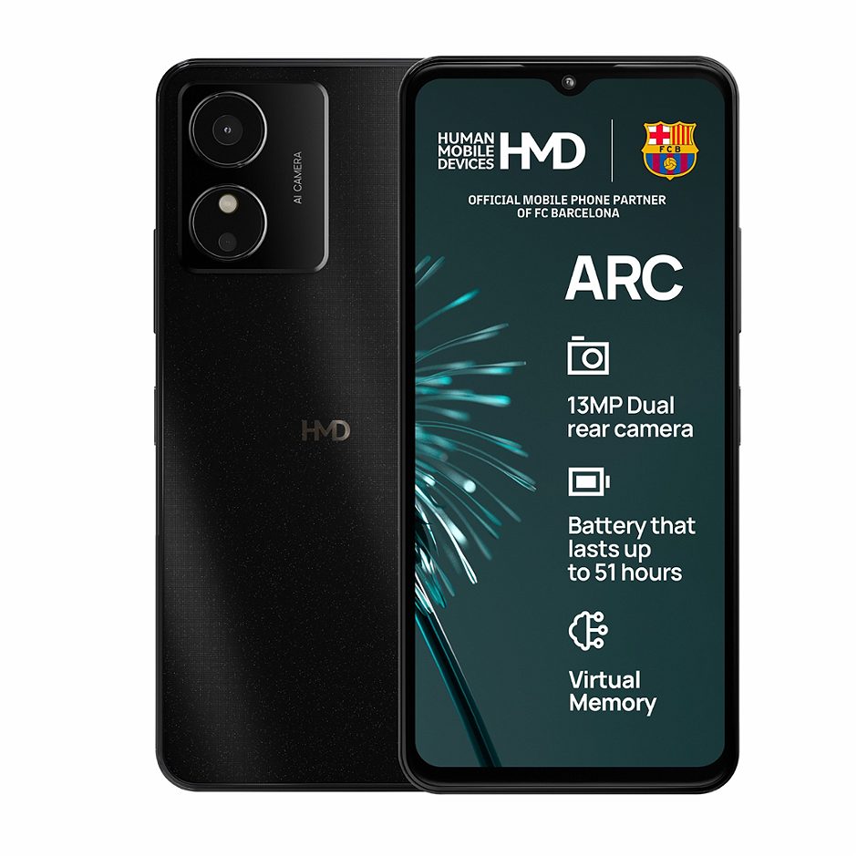 HMD Smartphone Arc 64 GB Schwarz