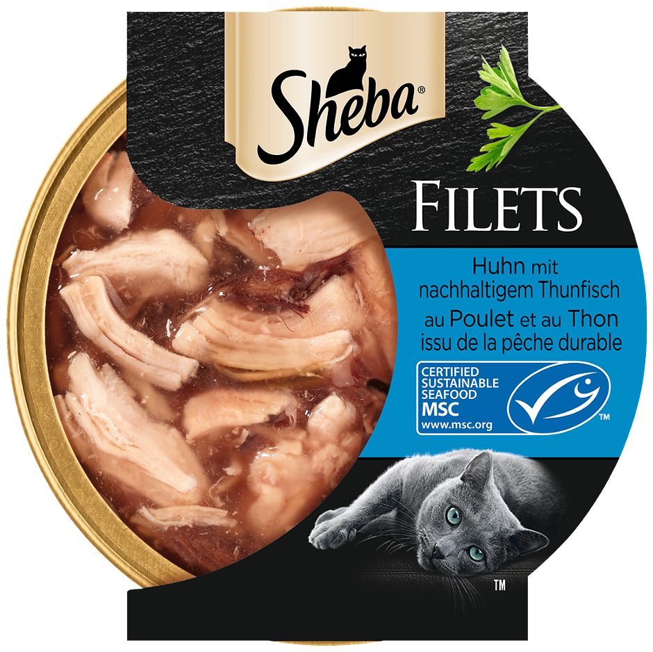 Sheba Filets Huhn mit Thunfisch 60g 60 G