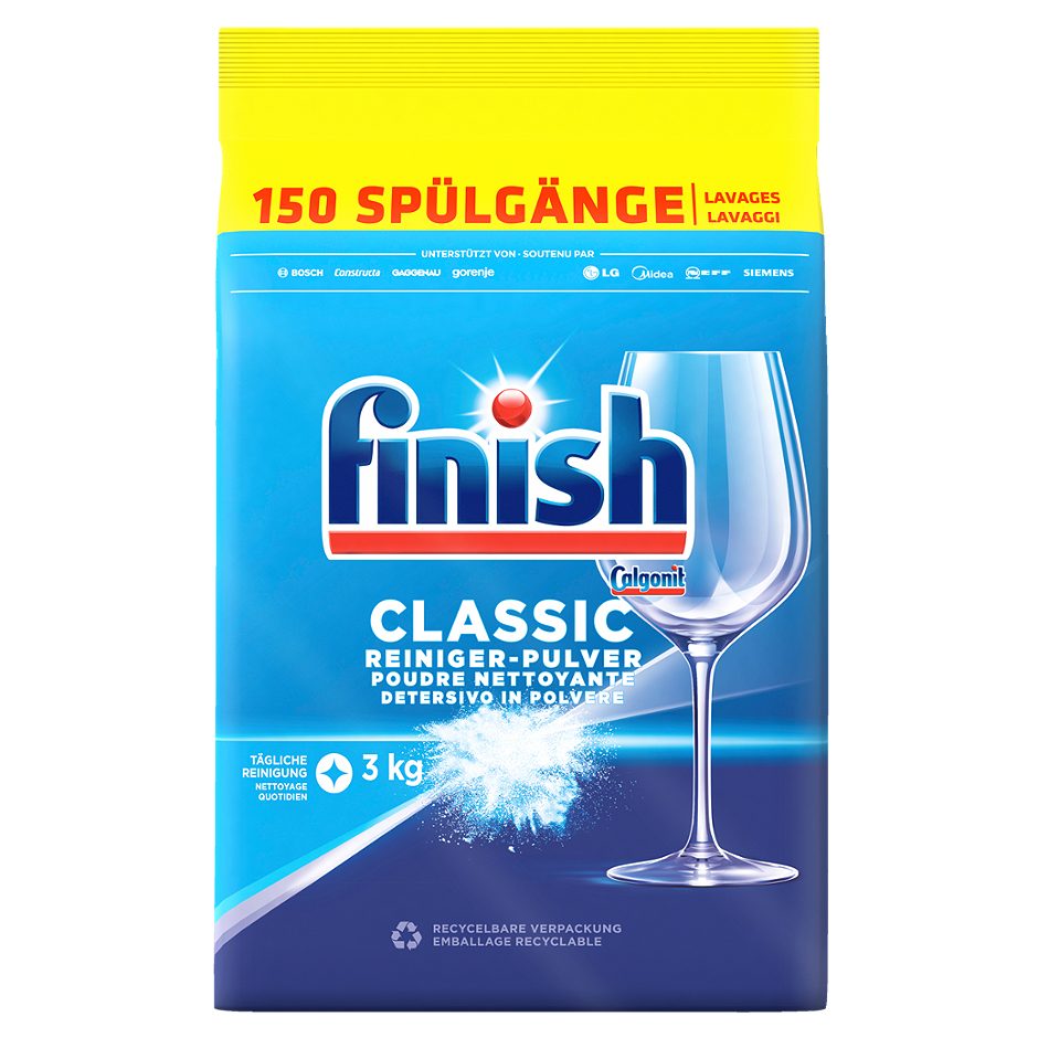 Finish Geschirrreiniger-Pulver Classic 150WG