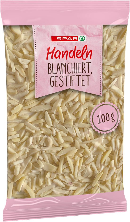 SPAR Mandeln gestiftet & blanchiert 100 G