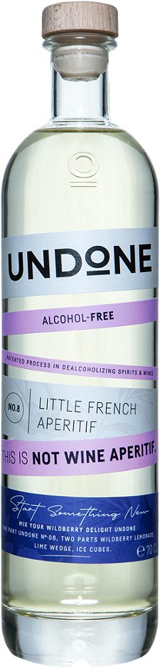 Undone No. 8 Not Wine Aperitif alkoholfrei 0,7 L