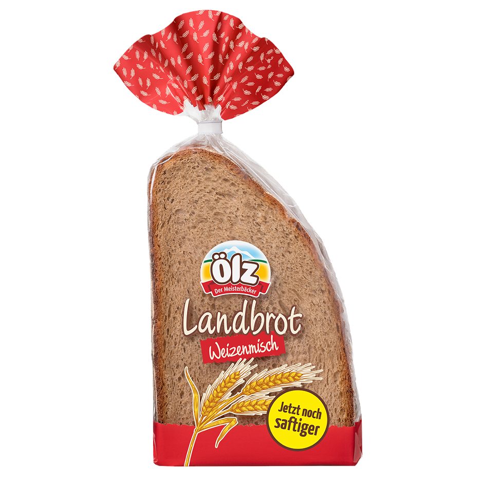 Ölz Landbrot Weizenmisch geschnitten 500 G