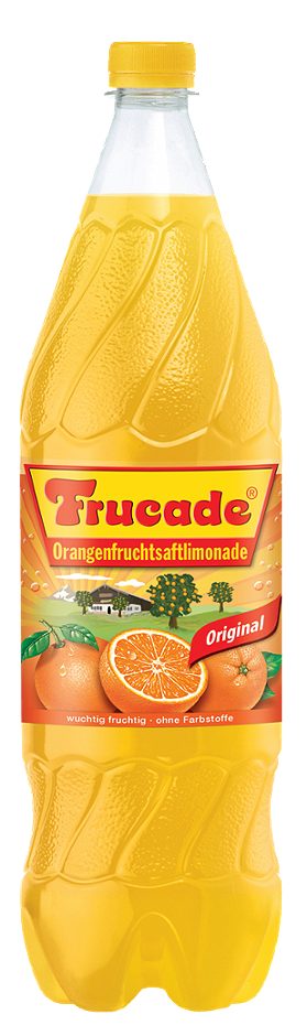 Frucade Orangenfruchtsaftlimonade 1,5 L EINWEG mit Pfand