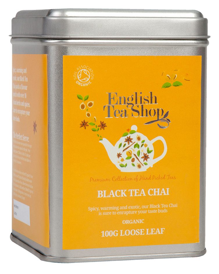 English Tea Shop Bio Schwarzer Tee Chai lose Black Tea Chai 100 G