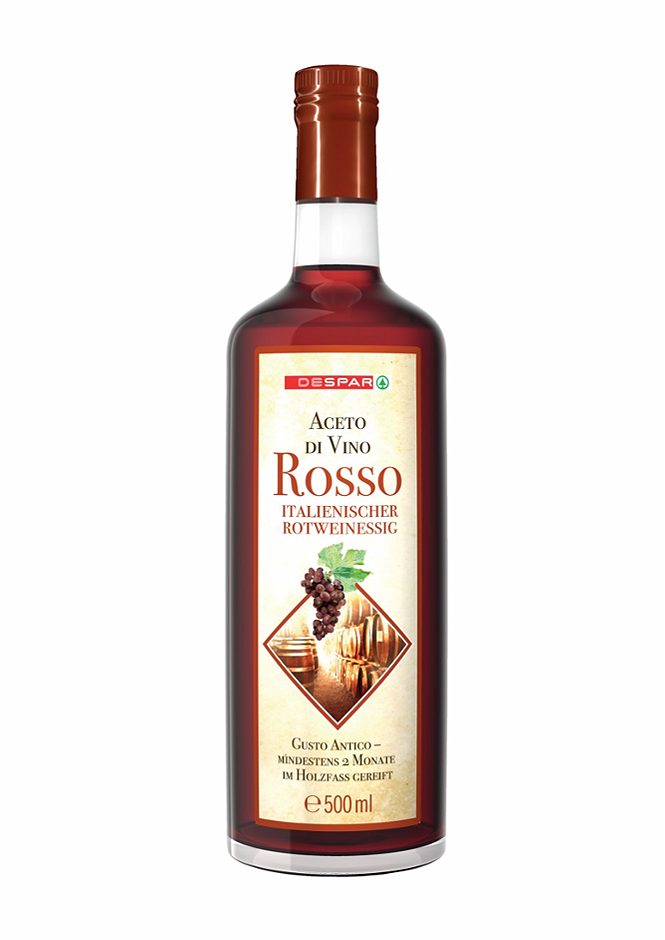 DESPAR Italienischer Rotweinessig 0,5 L