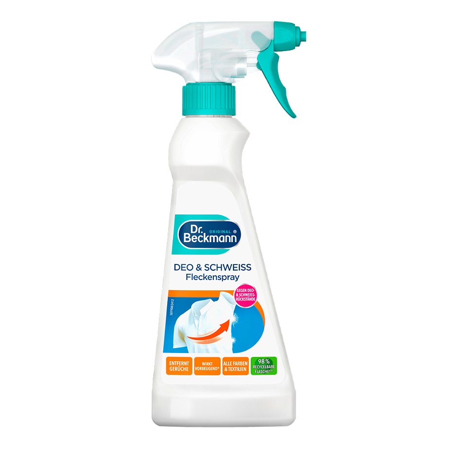 Dr. Beckmann Fleckenspray Deo & Schweiß 250ml