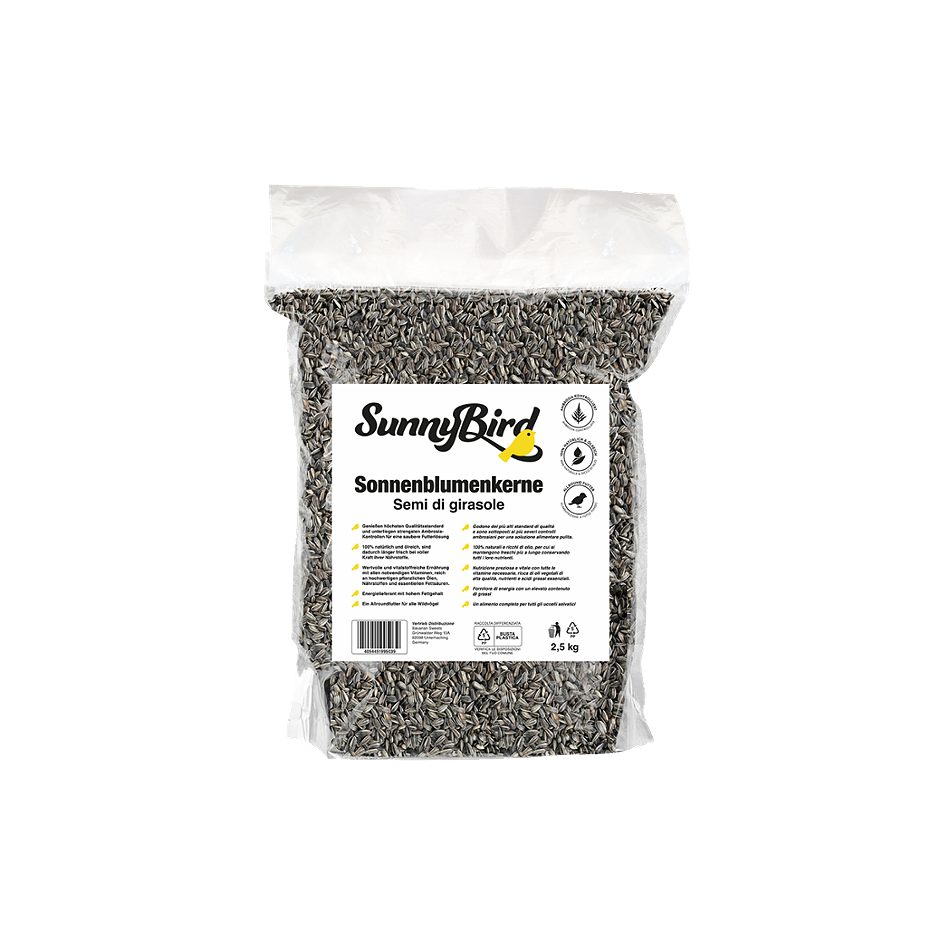 Sunny Bird Wintervogelfutter Sonnenblumenkerne 2,5 KG