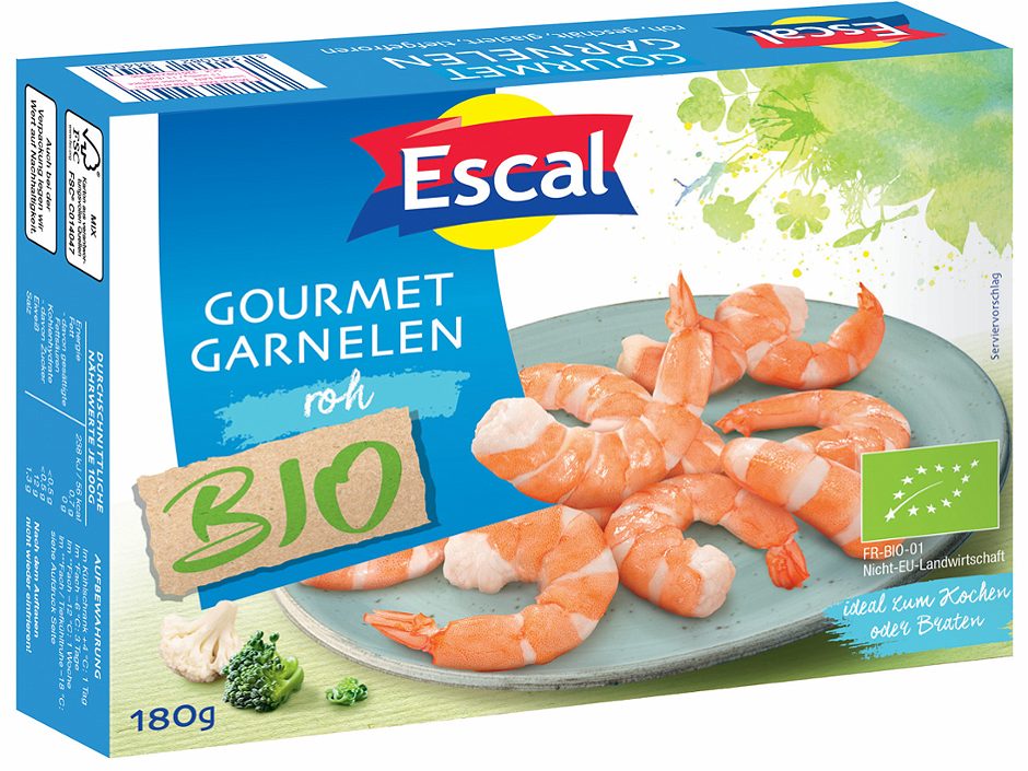 Escal bio-King Prawns 180 G