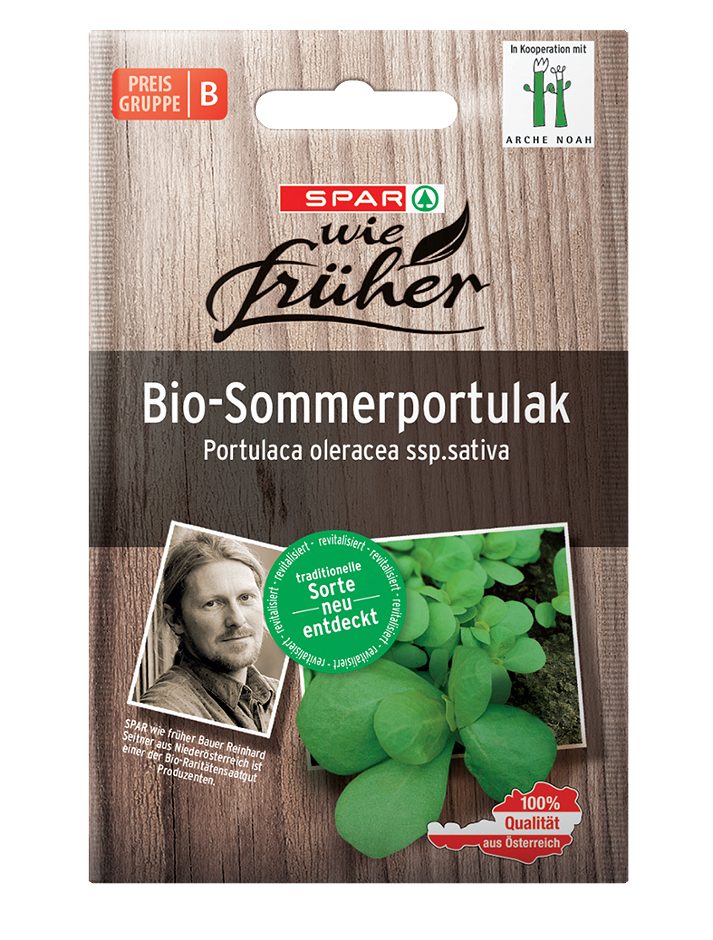 SPAR wie früher Saatgut Bio-Sommerportulak Spanien