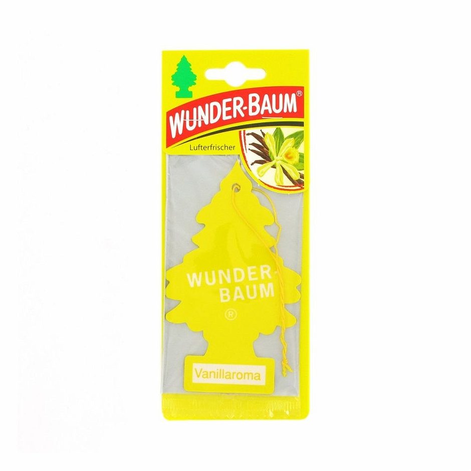Wunderbaum Lufterfrischer Vanillaroma 1x5g