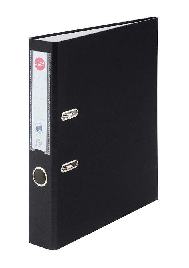 SPAR office Ordner A4, schwarz 5cm