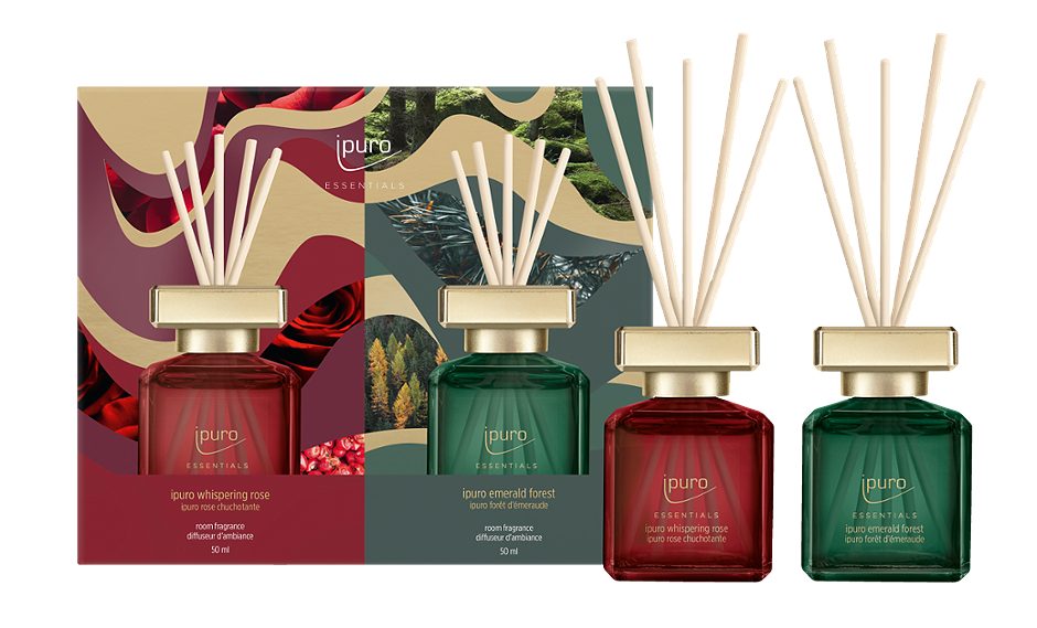 Ipuro Raumduft Rose & Forest 2 x 50ml