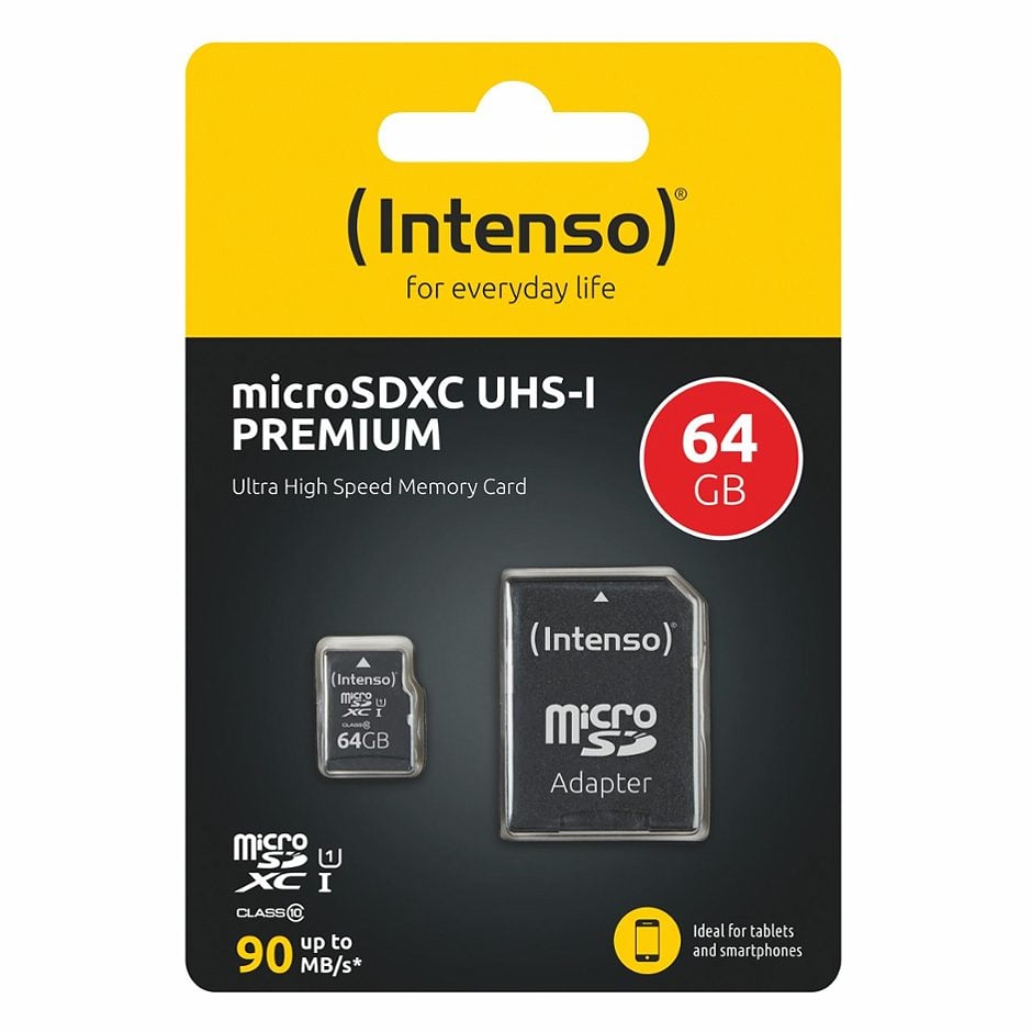 Intenso micro SDXC Premium 64 GB