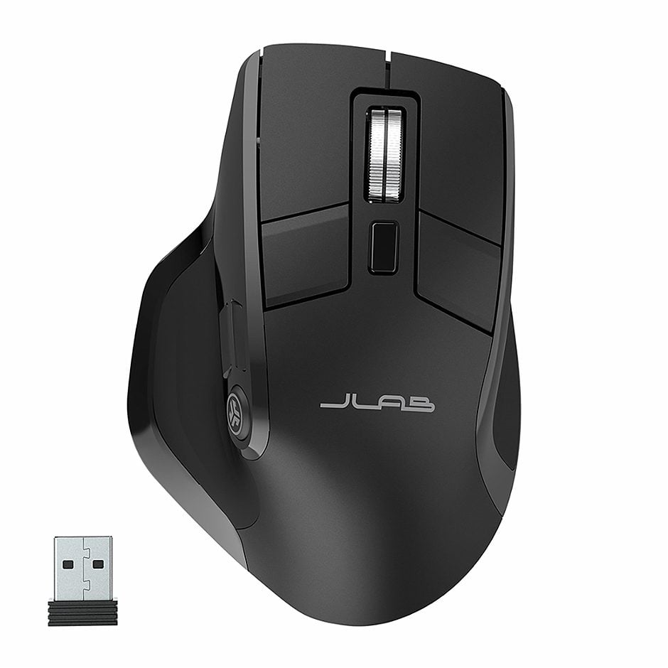 JLab Ergonmische Funkmaus schwarz