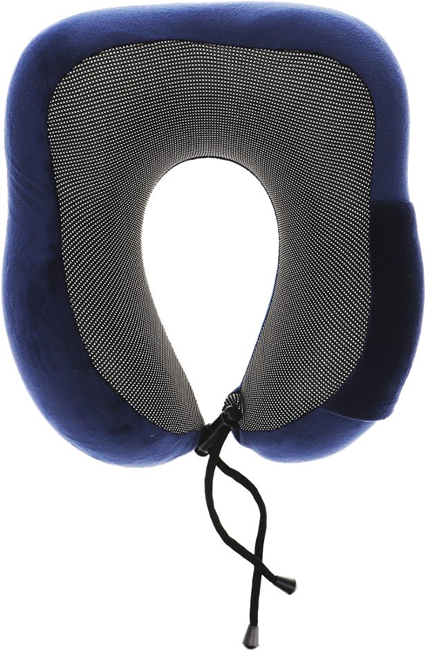NEW YORK Nackenkissen Memoryfoam Blau
