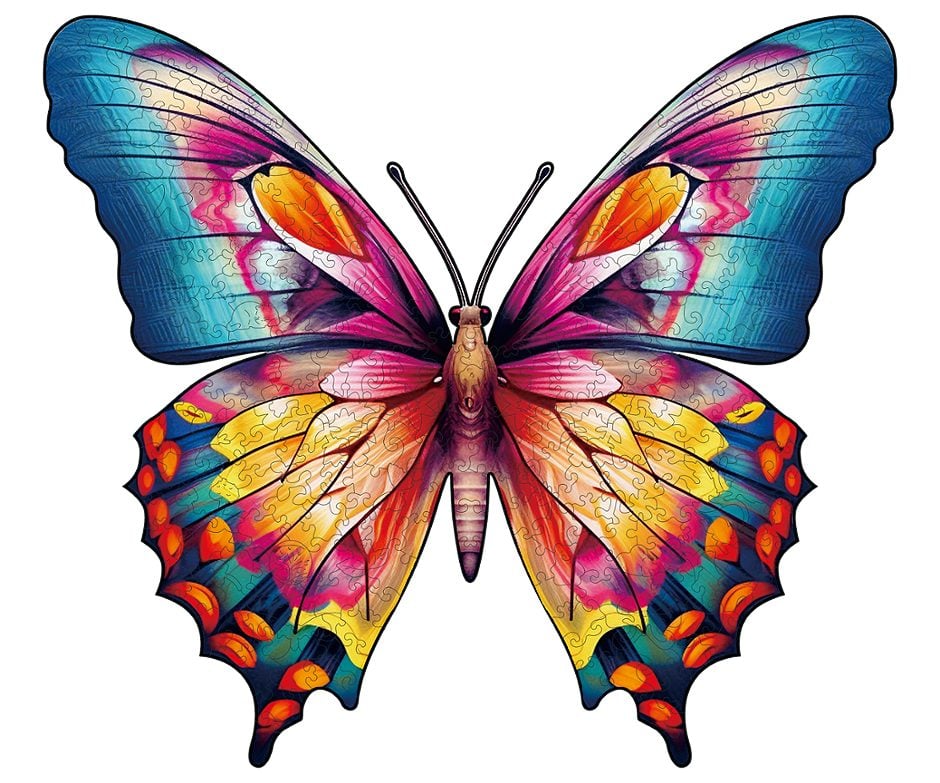 Holzpuzzle Schmetterling 300-teilig