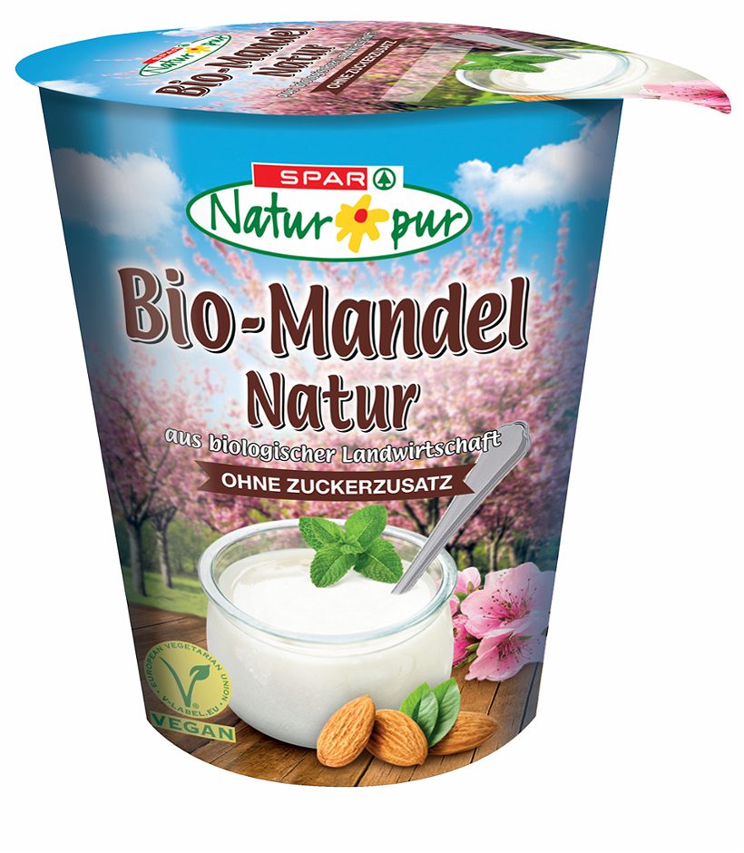 SPAR Natur*pur Bio-Mandel Natur 400 G