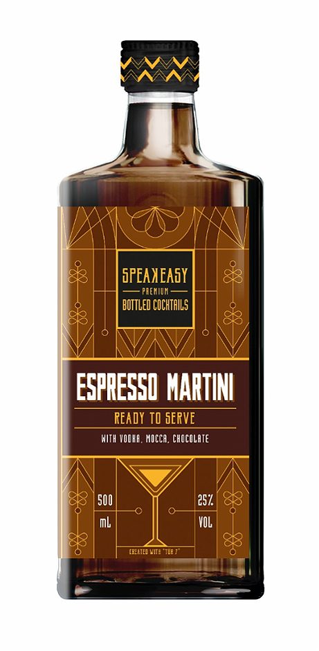 Speakeasy Espresso Martini Cocktail 0,5 L