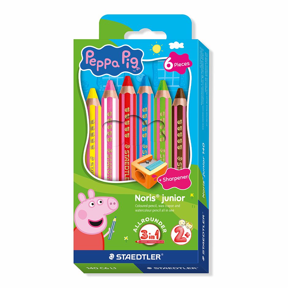 Staedtler Farbstifte Noris Junior Peppa Pig 6er