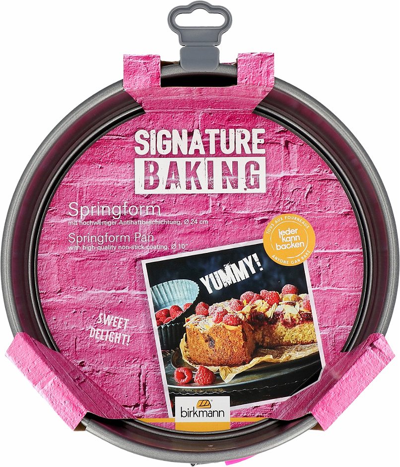 Birkmann Signature Baking Springform 24 cm mit Antihaftbeschichtung