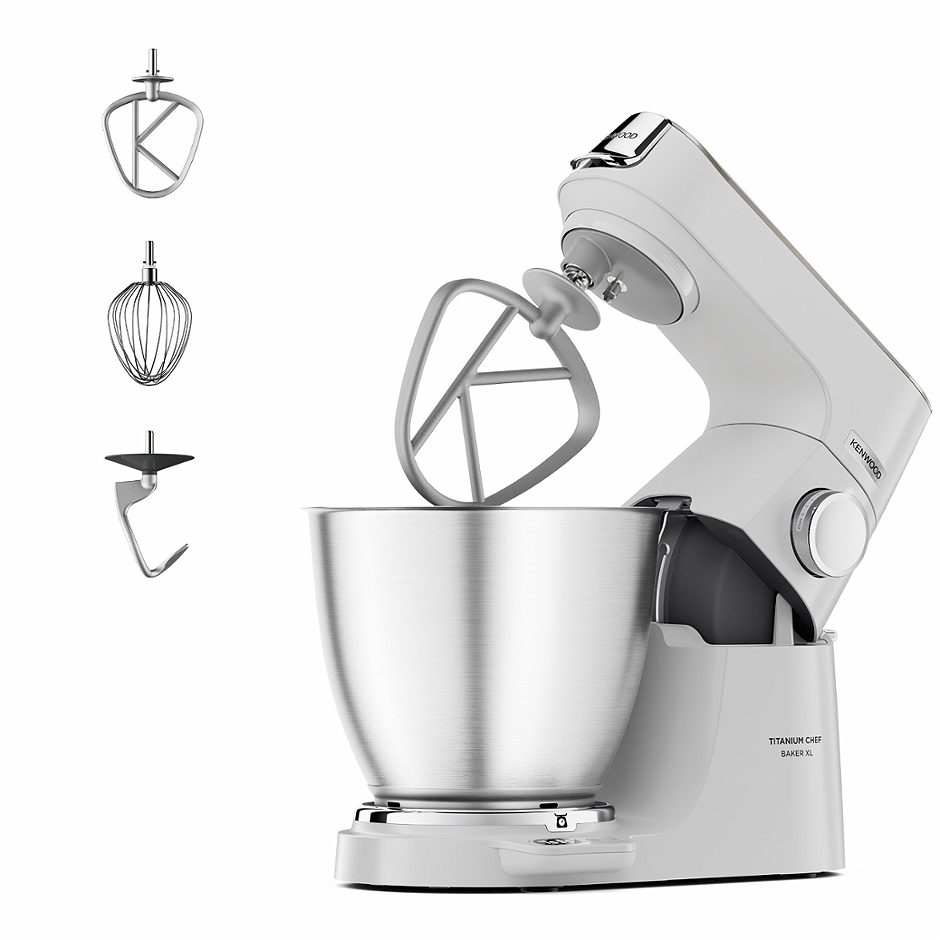 Kenwood Küchenmaschine Titanium Chef Baker XL creme KVL65.001WH