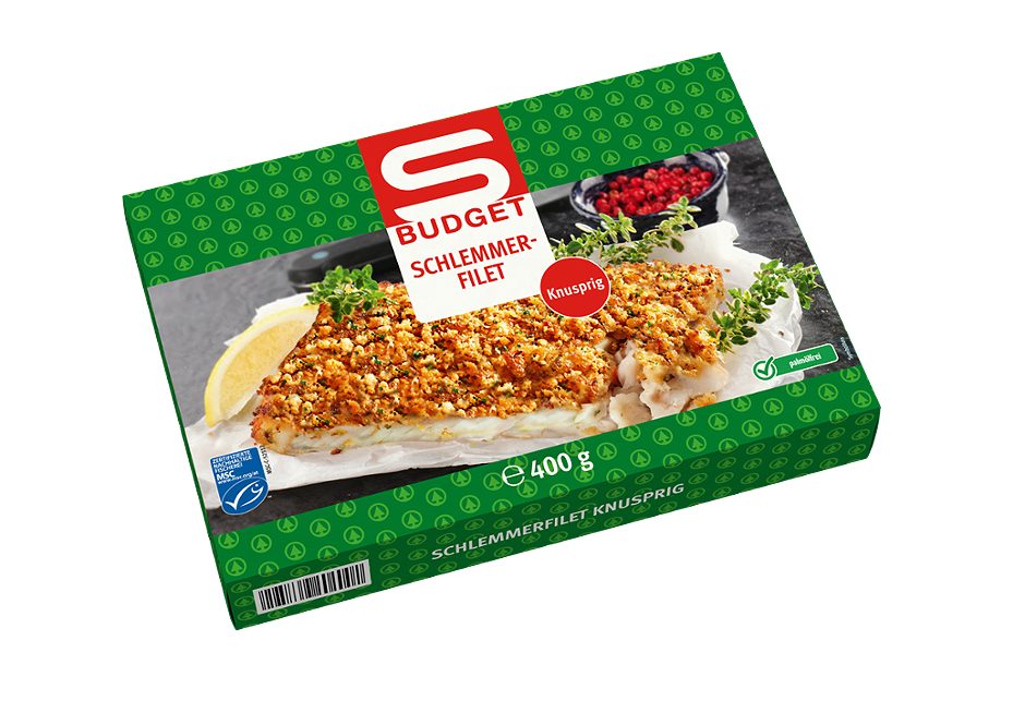 S-BUDGET Schlemmerfilet mit Kräutern 400 G