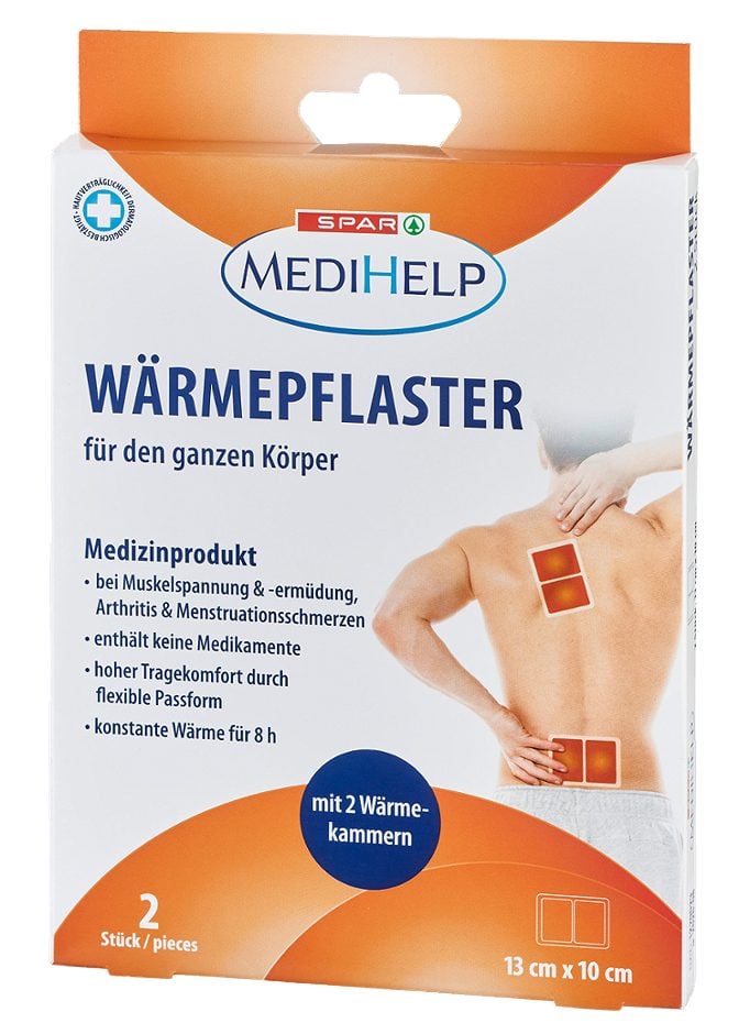 SPAR MediHelp Wärmepflaster 2 Stück